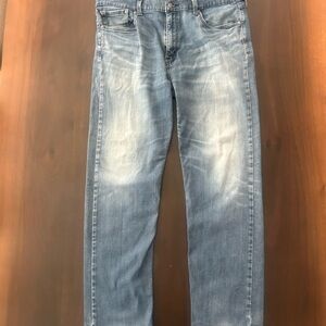 Levi's Light Blue Slim Straight Jeans